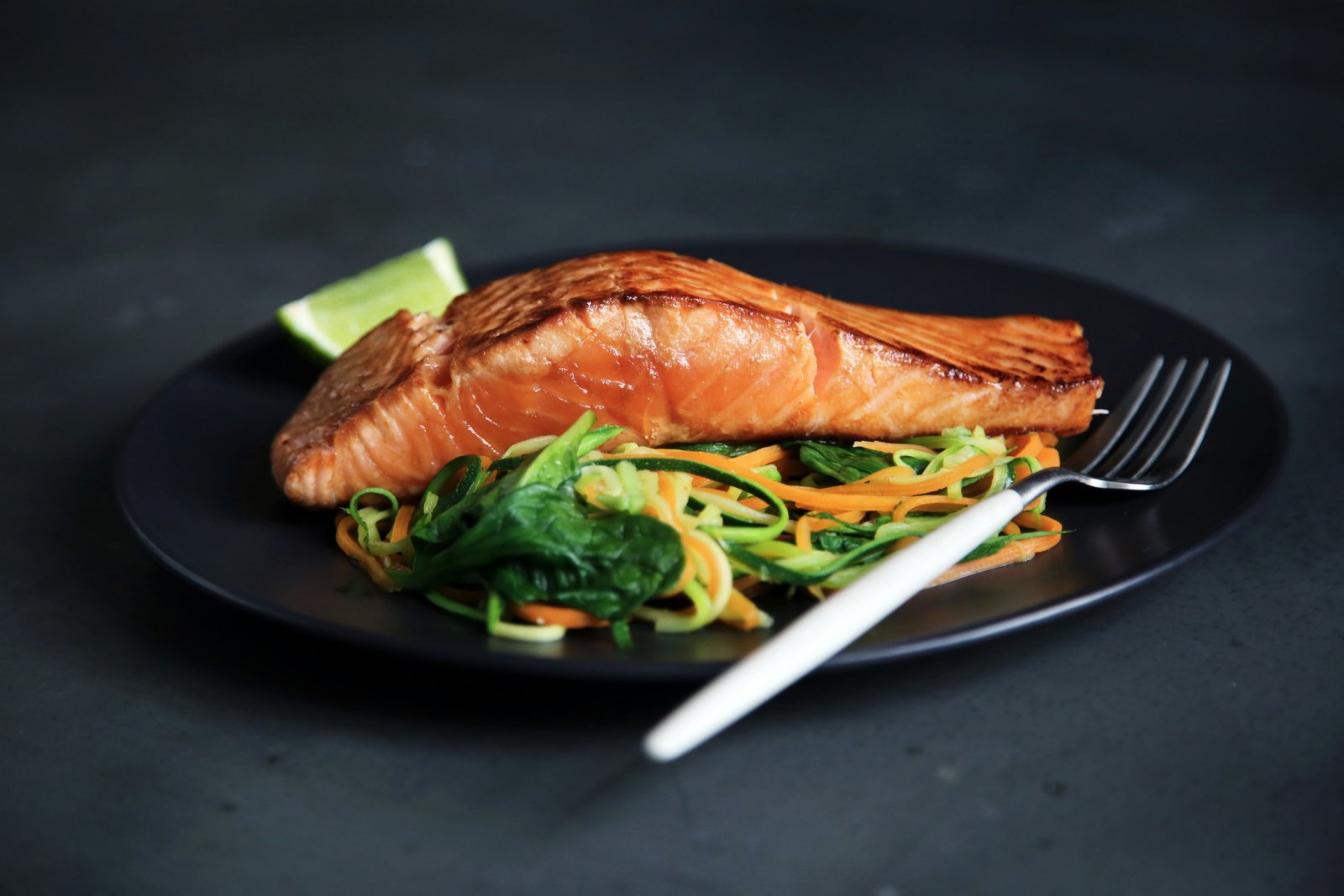 Fresh fish on ice